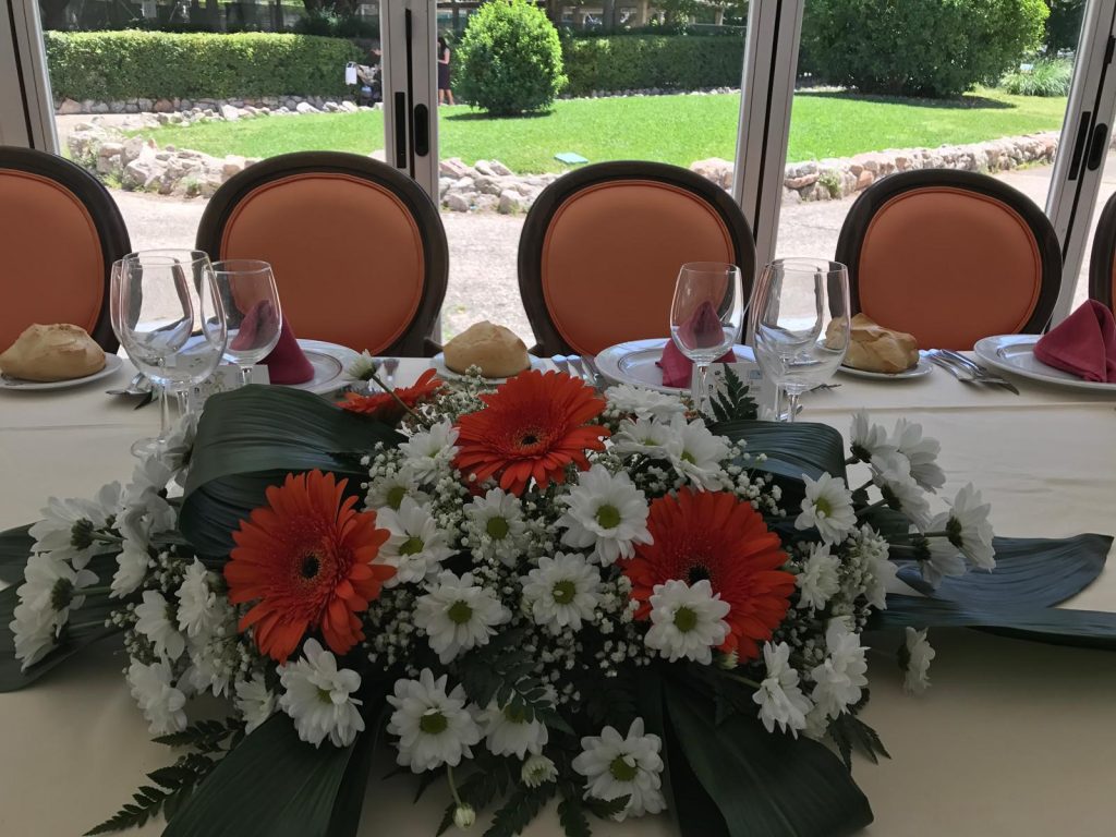 Mesa de boda en Madrid